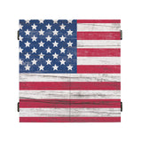 American Flag Cabinet Combo