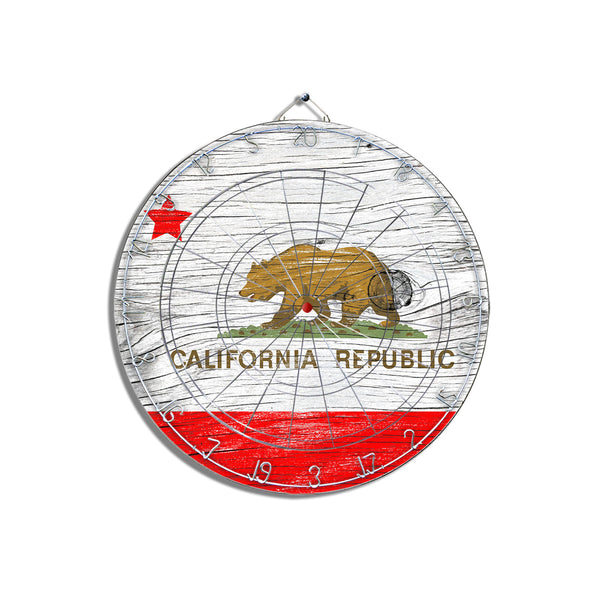 California Republic Dart Board