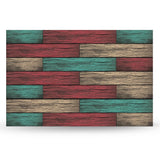 Aqua Marine Rustic Wood Backboard