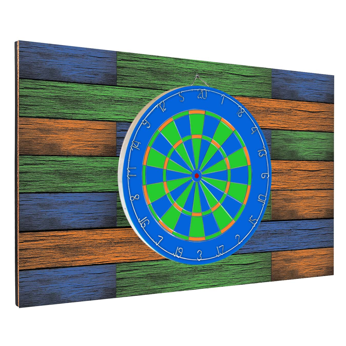 Oceanic Dartboard and Backboard Combo