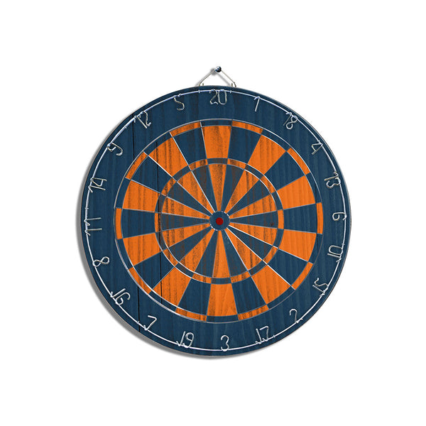 Bronco Blue Dart Board