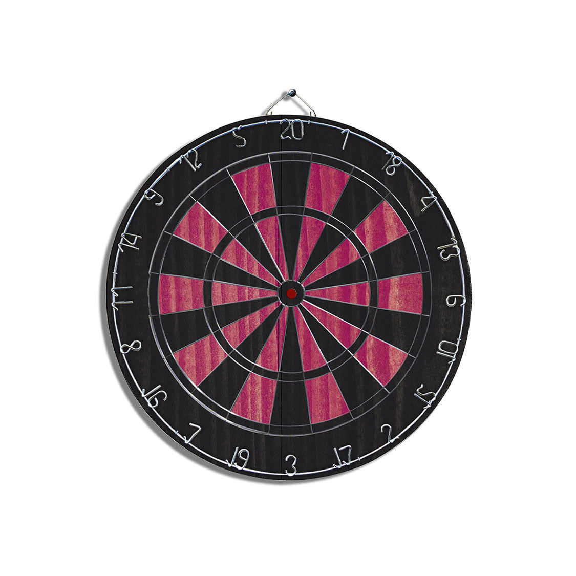 Black + Pink Dart Board